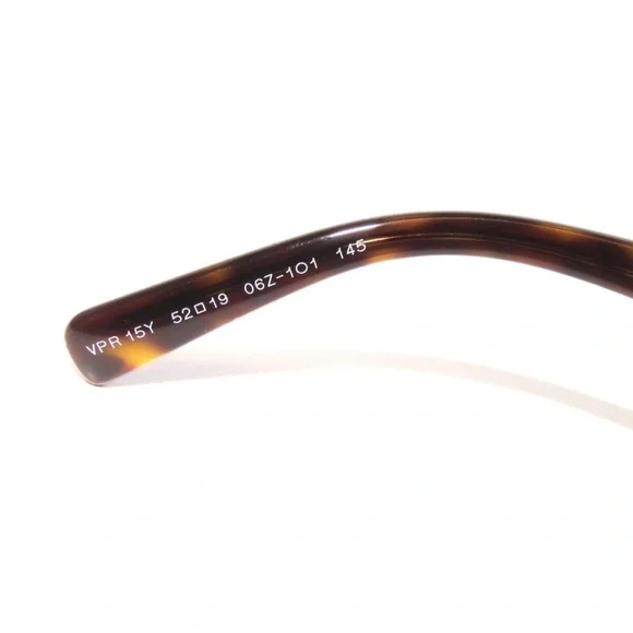 Prada PR 15YV 15 06Z1O1 52 Teal Havana Eyeglasses 15Y